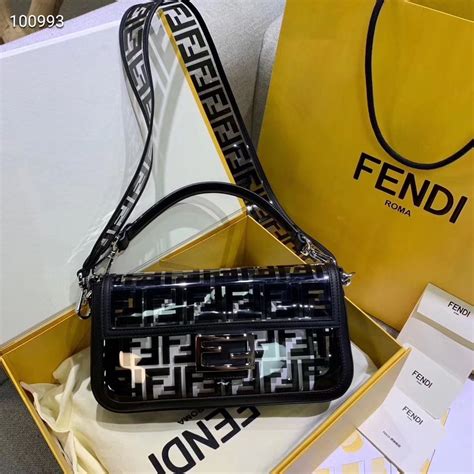 clear fendi bag|fendi bags outlet online.